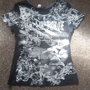 Women's Air Force graphic T shirt